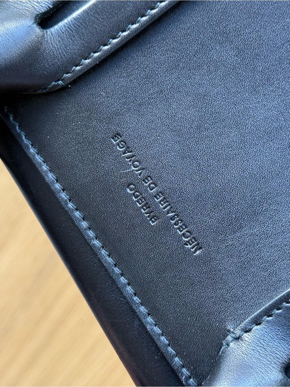 $1.6k Byredo Nécessaire de Voyage Leather Tote Bag Large Black Italy Rare - Picture 11 of 15